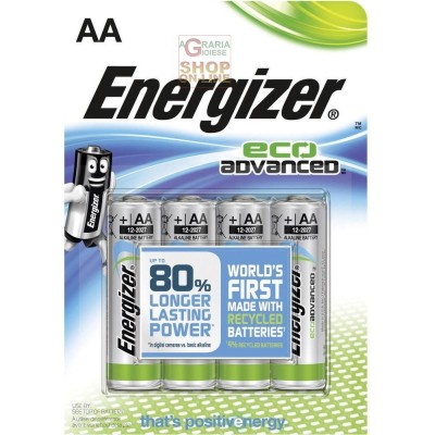 ENERGIZER BATERII STD-ALCALIN ECO ADVANCED STYLUS 4 BUC. LR6 E91