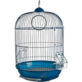 GABBIA PER CANARINI MODELLO BIELLA CM. 35 X 28 X 46H. COLORE BLU