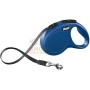 GUINZAGLIO AUTOMATICO FLEXI NEW CLASSIC A FETTUCCIA BLU KG. 50