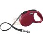 GUINZAGLIO AUTOMATICO FLEXI NEW CLASSIC A FETTUCCIA ROSSO KG.