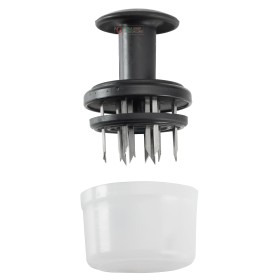 Tăiați în nailon pentru alimente cu lame de tăiere din oțel inoxidabil complet cu protecție Tăiați în nailon pentru alimente cu lame de tăiere din oțel