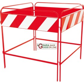 Bariera de gard pentru capacele căminelor de vizitare vopsite