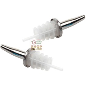 FERRARI SPOUT POURER SOMELIER ÎN METAL 2 buc FERRARI SPOUT POURER SOMELIER ÎN METAL 2 buc