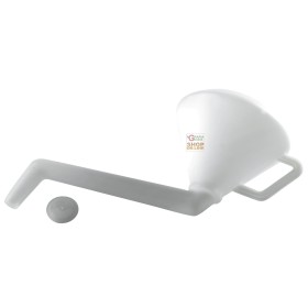 FERRARI IMBUTO IN PLASTICA CON CURVA RIGIDA DIAMETRO cm. 19 FERRARI IMBUTO IN PLASTICA CON CURVA RIGIDA DIAMETRO cm. 19