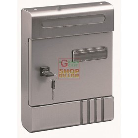 BLINKY CASSETTA POSTALE ALEX ARGENTO CM. 20X7X29H BLINKY CASSETTA POSTALE ALEX ARGENTO CM. 20X7X29H