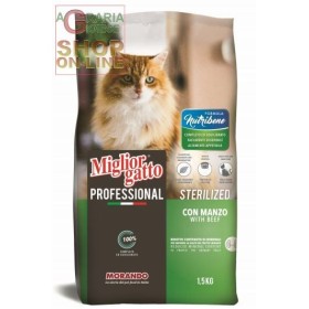 MIGLIORGATTO PROFESSIONAL ADCROCHETE ULT STERIL PENTRU PISICA CU KG DE VITA. 1,5 MIGLIORGATTO PROFESSIONAL ADCROCHETE ULT STERIL PENTRU PISICA