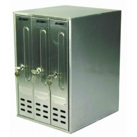 BLINKY CASSETTA POSTALE CASELLARI  27X30X40H SILVER 27360-03/3 BLINKY CASSETTA POSTALE CASELLARI 27X30X40H SILVER 27360-03/3