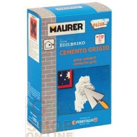 MAURER CEMENTO GRIGIO LINEA EDILBRIKO KG. 5 MAURER CEMENTO GRIGIO LINEA EDILBRIKO KG. 5