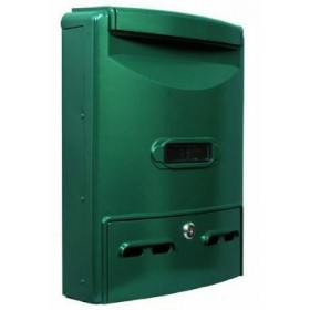 BLINKY CASSETTA POSTALE IN ALLUMINIO EURO-MAXI 29X10X39H VERDE BLINKY CASSETTA POSTALE IN ALLUMINIO EURO-MAXI 29X10X39H VERDE