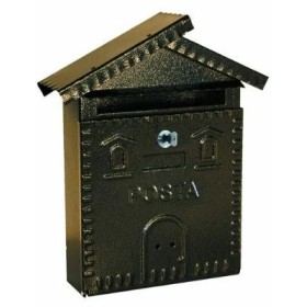 BLINKY CASSETTA POSTALE IN FERRO ANTRACITE CM. 28X9X35H BLINKY CASSETTA POSTALE IN FERRO ANTRACITE CM. 28X9X35H