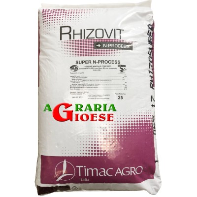 TIMAC RHIZOVIT SUPER N-PROCESS CUCIMȘI ORGAN MINERAL NPK 13.5.5