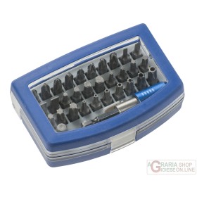 Einhell Box Portabit 32 bucăți în Chrome Vanadium Einhell Box Portabit 32 bucăți în Chrome Vanadium