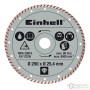 Einhell Disco diamantato 250 x 25 4 x 2 2xmm turbo