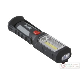 Einhell Lampada Torcia a batteria led da lavoro flessibile COB