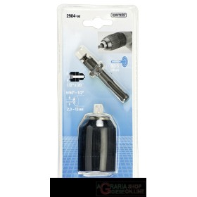 Einhell Mandrino autoserrante MM. 13  1/2 x 20 Con adattatore sds plus Einhell Mandrino autoserrante MM. 13 1/2 x 20 Con adattatore