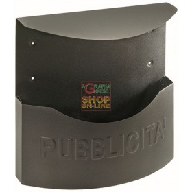 BLINKY CESTINO PER PUBBLICITA CITY NERO-BIG CON TETTO CM. 35X11X36H BLINKY CESTINO PER PUBBLICITA CITY NERO-BIG CON TETTO CM.