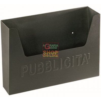 BLINKY CESTINO PER PUBBLICITA CITY NERO-MEDIO CM. 36X8X23