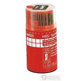 Einhell Set de 19 HSS sfaturi elicoidale pentru metal Einhell Set de 19 HSS sfaturi elicoidale pentru metal