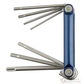 Einhell Set 7 chiavi TORX con supportCV Einhell Set 7 chiavi TORX con supportCV