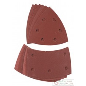 Einhell set fogli abrasivi FISSAGGIO A STRAPPO per legno e metallo 12 pz. Einhell set fogli abrasivi velcro per legno e metallo 12 pz.