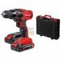 Einhell Trapano avvitatore percussione con 2 batteria litio 18v