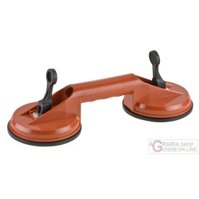 Einhell Cupă dublă de aspirație pentru capacitatea suportului oglinzii din sticlă kg. 25 mm. 120 Einhell Cupă dublă de aspirație pentru capacitatea suportului