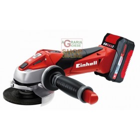 Einhell fără fir Unghi Polizor 18V Litiu 1.5ah TE-AG 18 Einhell fără fir Unghi Polizor 18V Litiu 1.5ah TE-AG 18