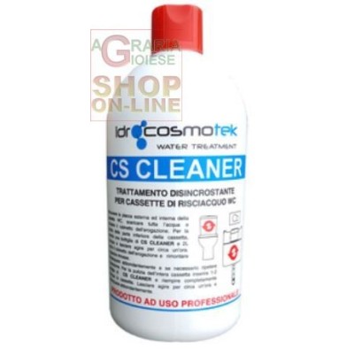 CS CLEANER TRATTAMENTO DISINCROSTANTE PER CASSETTE WC LT. 1