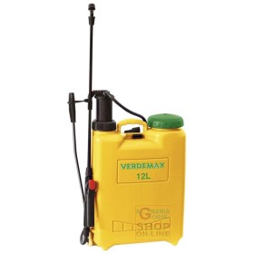VERDEMAX POMPA A SPALLA CON POMPANTE IN PLASTICA LT. 12 VERDEMAX POMPA A SPALLA CON POMPANTE IN PLASTICA LT. 12