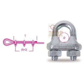 ROBUR CLEME ART. 8016 PENTRU FRÂNGHIE ȘI oțel galvanizat CAVO MM. 8 BUC. 150 ROBUR CLEME ART. 8016 PENTRU FRÂNGHIE ȘI oțel galvanizat CAVO