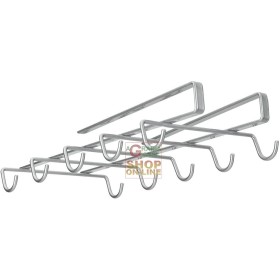 METALTAEX MYMUG UNDERCOUNTER USA 10 TAZZE 14 x 28 x 6 cm. METALTAEX MYMUG UNDERCOUNTER USA 10 TAZZE 14 x 28 x 6 cm.
