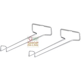 METALTAEX RAIL-41 SET 2 PIESE UNDERRIPESANI PENTRU BICCHIERI CM. 41 x 11 x 4 METALTAEX RAIL-41 SET 2 PIESE UNDERRIPESANI PENTRU BICCHIERI