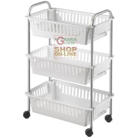 METALTEX RAFT CU 3 COSURI DIN PLASTIC OSLO3 CM. 41 x 26 x 63 METALTEX RAFT CU 3 COSURI DIN PLASTIC OSLO3 CM. 41 x 26 x 63
