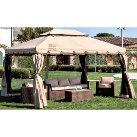 GAZEBO CON STRUTTURA IN ALLUMINIO ADVENTURE MT.3X4 GAZEBO CON STRUTTURA IN ALLUMINIO ADVENTURE MT.3X4