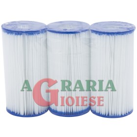 Bestway 58417 Set 3 cartușe de înlocuire deasupra solului Pool Filtru Cartridge III Bestway 58417 Set 3 cartușe de înlocuire deasupra solului Pool