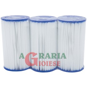 Bestway 58418 Set 3 cartușe de înlocuire deasupra solului Pool Filtru Cartridge IV Bestway 58418 Set 3 cartușe de înlocuire deasupra solului Pool