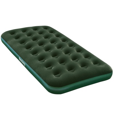 Bestway 67447 Materasso gonfiabile singolo flocculato verde