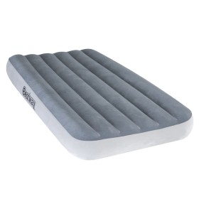 Bestway 67539 Materasso singolo gonfiabile flocculato grigio outdoor campeggio cm. 188x99x25h Bestway 67539 Materasso singolo gonfiabile flocculato grigio