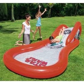Bestway 91201 Star Wars Scivolo con acqua gonfiabile da giardino 381x175x69cm Bestway 91201 Star Wars Scivolo con acqua gonfiabile da