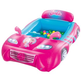 Bestway 93207 Auto Sportiva di Barbie con Volante e Schienale gonfiabile con 25 Palline Colorate Bestway 93207 Auto Sportiva di Barbie con Volante e Schienale