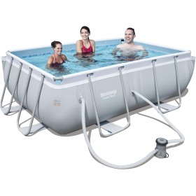 Piscina Bestway 56629 cu Power Steel Frame cm. 282 x 196 x 84h Piscina Bestway 56629 cu Power Steel Frame cm. 282 x 196 x 84h
