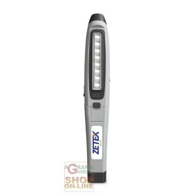 ZETEK LAMPADA A LED RICARICABILE KB140 CON 2 FUNZIONI ZETEK LAMPADA A LED RICARICABILE KB140 CON 2 FUNZIONI