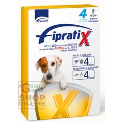 FIPRATIX SPOT-ONE ANTIPARASSITARIO PER CANI DI TAGLIA PICCOLA