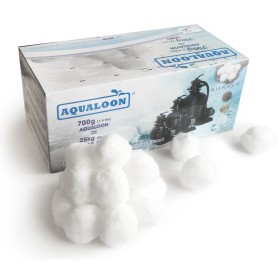 Box Aqualoon innovativo per filtrazione piscina conf. gr. 700 sostituisce 25kg. di sabbia per filtri Box Aqualoon innovativo per filtrazione piscina conf. gr. 700