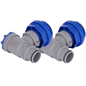 BESTWAY F4H034NA VALVOLA DI CONNESSIONE PER PISCINE SET 2 PEZZI BESTWAY F4H034NA VALVOLA DI CONNESSIONE PER PISCINE SET 2 PEZZI