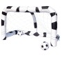 PORTA CALCIO GONFIABILE CON PALLONI CM.213x122x137h.