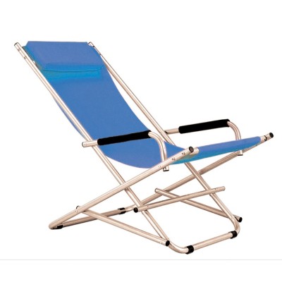 KATIA BLUE STEEL DECK CHAIR AVION FOR SEA SWIMMING POOL CAMPING