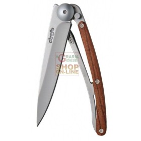 DEEJO WOOD 37G PADAUK COLTELLO CHIUDIBILE LAMA INOX CM. 20,5 DEEJO WOOD 37G PADAUK COLTELLO CHIUDIBILE LAMA INOX CM. 20,5