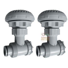BESTWAY F4H057ASS VALVOLA DI CONNESSIONE PER PISCINE SET 2 PEZZI BESTWAY F4H057ASS VALVOLA DI CONNESSIONE PER PISCINE SET 2 PEZZI