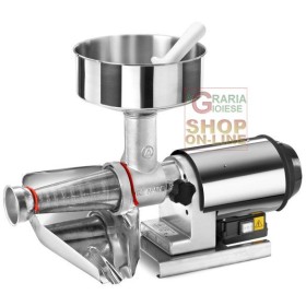 TRE SPADE MOARA DE TOMATE ELETTRICO SP5 BIG-80 CAST IRON BODY STAGNATA HP. 0.80 WATTS. 600 TRE SPADE MOARA DE TOMATE ELETTRICO SP5 BIG-80 CAST IRON BODY